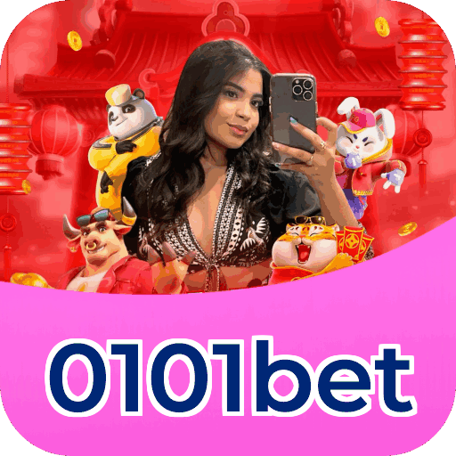 Interface do aplicativo 0101bet mostrando jogos disponíveis no iOS e Android